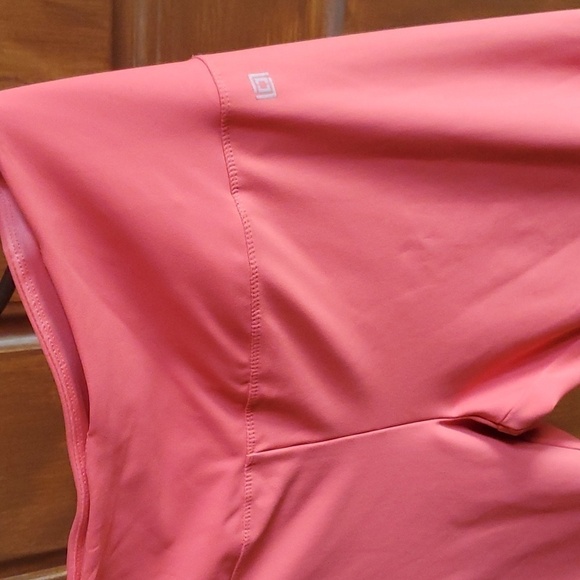 Liz Claiborne Weekend Peach Sz XL Stretch Capri - Picture 3 of 10